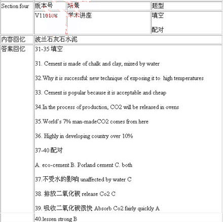 7月12日雅思考试听力机经