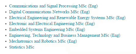 英国利兹大学2020年9月入学部分专业申请截止通知